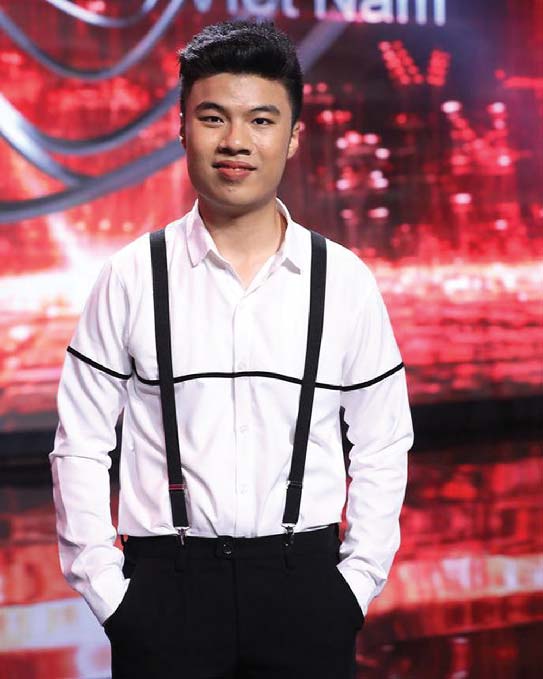 Nguyễn Thế Vinh tại cuộc thi Siêu Trí Tuệ Việt Nam 2019.
